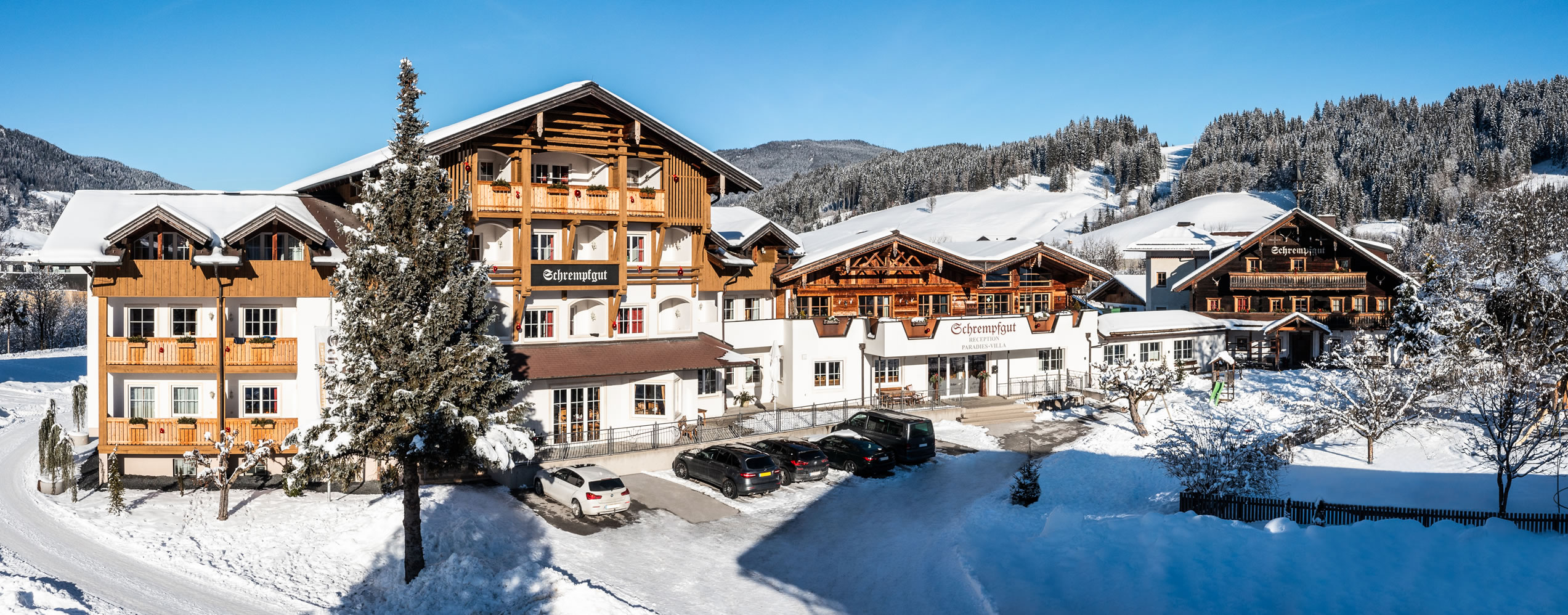 Urlaub in den Ferienwohnungen des Aparthotel Paradies in Flachau