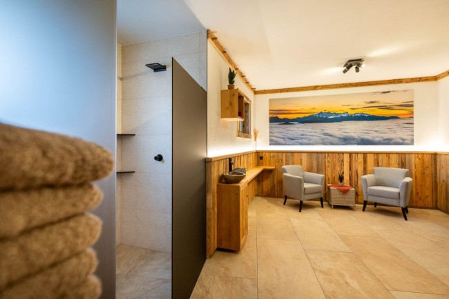 Wellnessbereich im Schrempfgut in Flachau