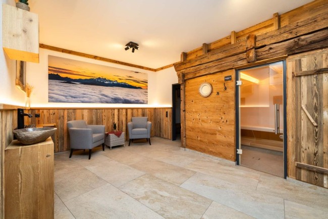 Wellnessbereich im Schrempfgut in Flachau