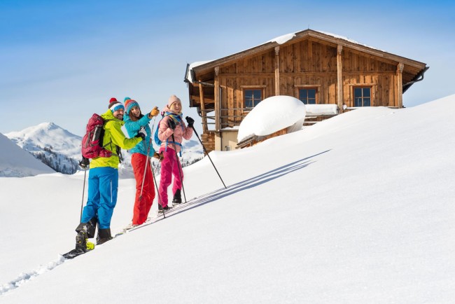 Schneeschuhwandern, Winterwandern und Skitouren gehen in Flachau © Flachau Tourismus_Markus Berger